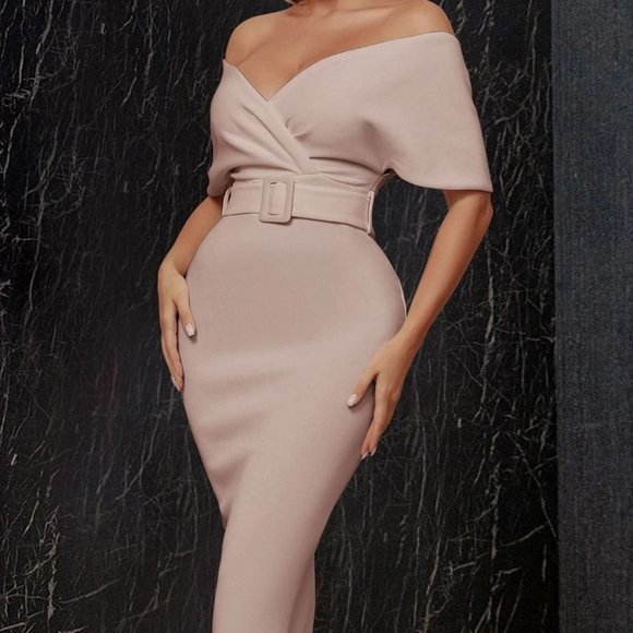 Apricot Chic Womens bodycon Dress - Picture 3 of 5